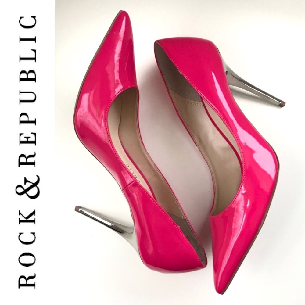 NWOT ROCK & REPUBLIC Jett Pink Pumps (8.5)